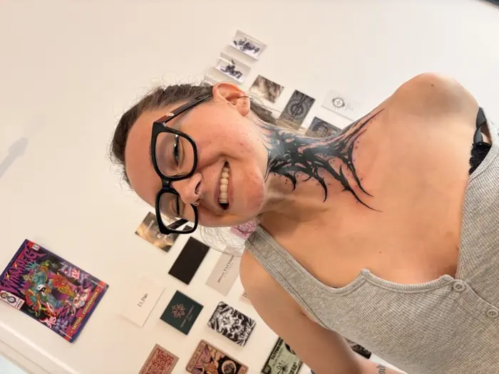 Tatouage blackwork dark par Aizen, Lux Tattoo Biganos (Bassin d'Arcachon)