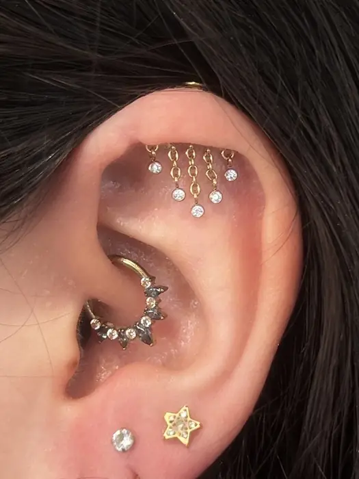 Piercing realise par Solenn, Lux Tattoo Biganos (Bassin d'Arcachon)