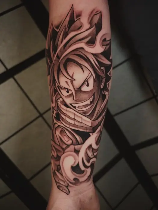 Tatouage manga et anime par Toinou Ink, Lux Tattoo Biganos (Bassin d'Arcachon)